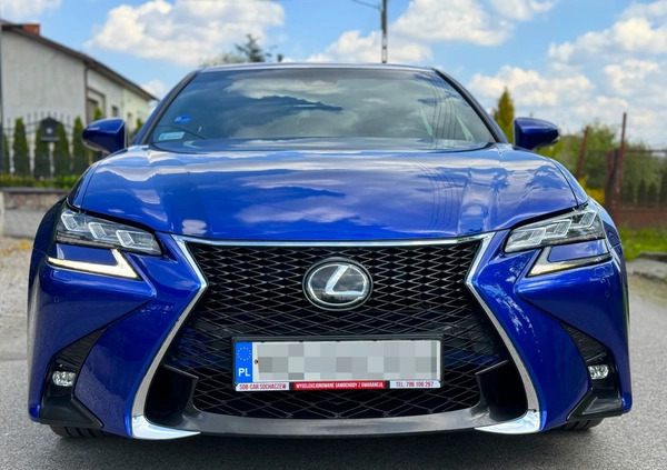 Lexus GS cena 119999 przebieg: 126600, rok produkcji 2018 z Międzyrzec Podlaski małe 781